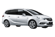 Van Hire Horsham - Vauxhall Zafira 5 + 2 - Minibus hire Horsham